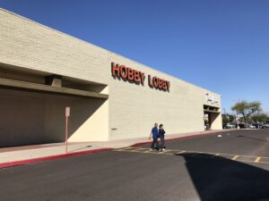 アメリカのホビーショップホビーロビーです。